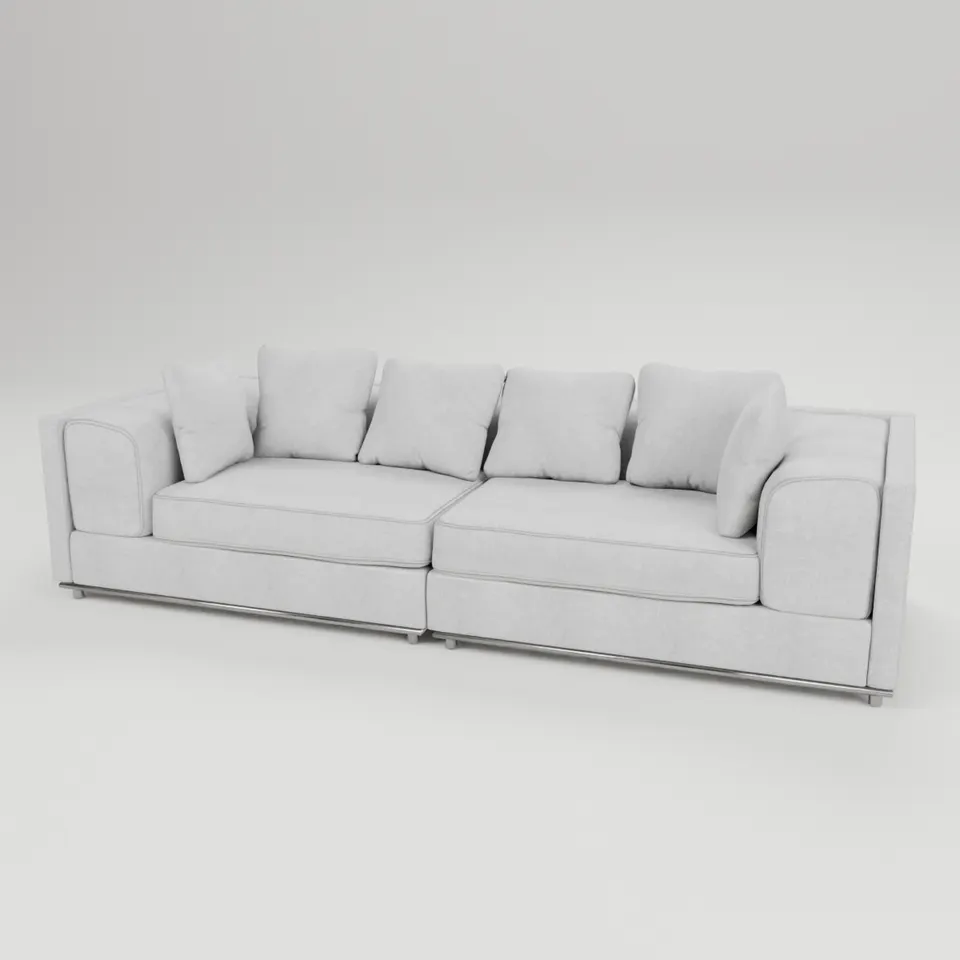 Nest sofa in Oat linen