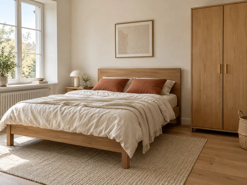 Bedroom furniture and lighting